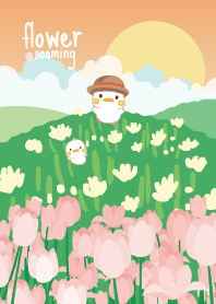 Little Duck Flower Blooming IV