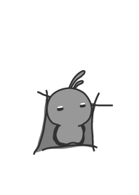 rabbit staring-131