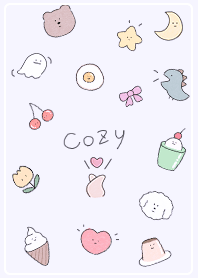 purple Simple & Cute Korean Icons 04_2