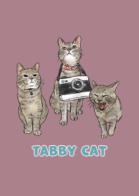 tabbycat11 - dark rose