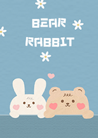 BEAR & RABBIT PASTEL MINI