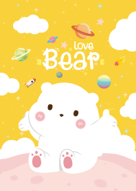 Three Bears Kawaii Yellow