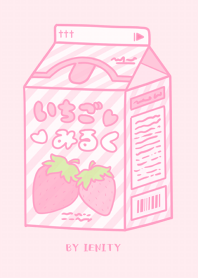トップ100 かわいい いちご ミルク イラスト アニメ画像