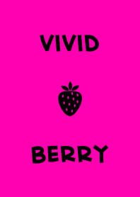 Simple Strawberry <Pink&Black>