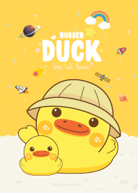 Rubber Duck Cute Theme Yellow