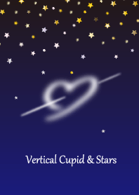Vertical Cupid & Stars