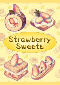 草莓糖果主題（黃色）