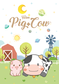 หมูอ้วน&วัวน้อย ฟาร์ม เลิฟลี่