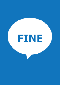 シンプルファイン (ブルー)