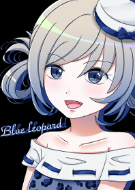 Blue leopard