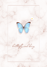 Butterfly and Daisy pinkbrown09_2