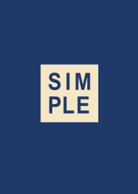 SIMPLE SEAL(navy/blue beige)Ver.11