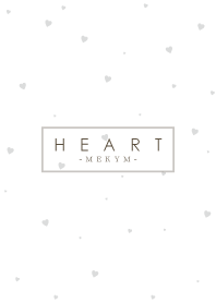 HEART-GRAY SIMPLE 6
