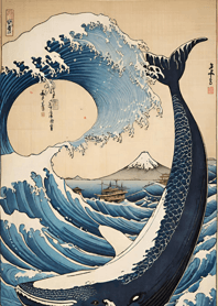 浮世絵 - 鯨 427261