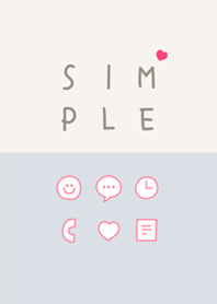 Girly SIMPLE / ivory-gray