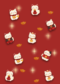 招財貓與金元寶❤️開運紅包