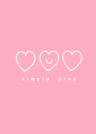 simple pink
