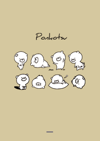 Beige Navy : Monochrome ponkotsu 3