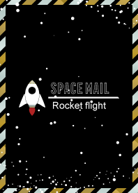 SPACE MAIL-rocket flight-