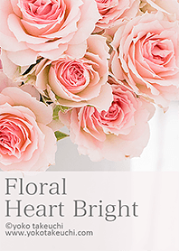 Floral Heart Bright [Cute rose]