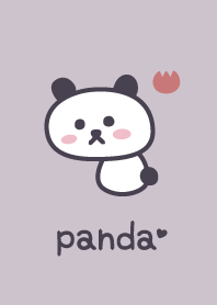 Panda.purple.Tulips