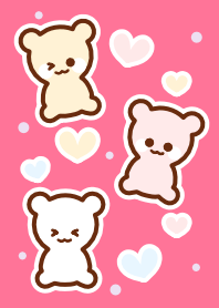 Lovely pastel gummy bear 15