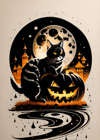 halloween cat 5d2B7e