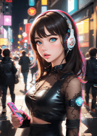 สาวไซเบอร์พังค์ 8.2