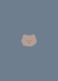 funyafunya-bear-blue/simple