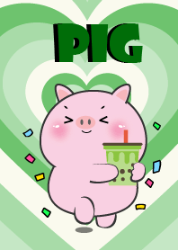 Pig Pig   Like Green Color Theme