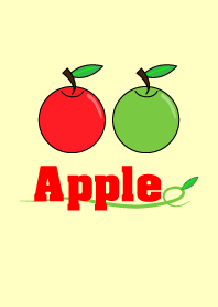 Red & Green Apple