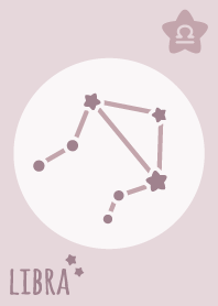 Libra Sign'PurplePink'