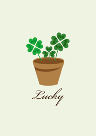 クラシックラッキーグラスポット