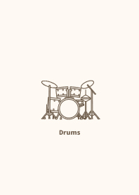 I love drums. simple