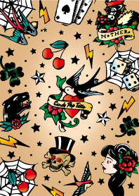 CANDY POP TATTOO BEIGE world