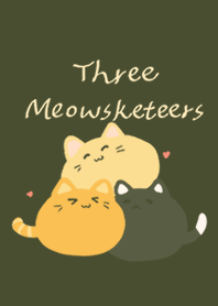 Three Meowsketeers