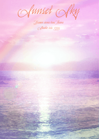 Sunset sky Healing beach+2