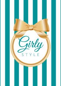 Girly Style-GOLDStripes-ver.19