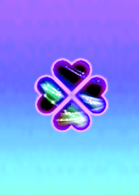 Original grand luck Clover purple