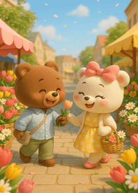 Tulip Market Morning Smile