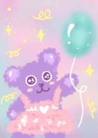 Pastel bear lover mood