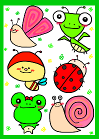 絵がヘタな人が描いたシンプルな虫たち5