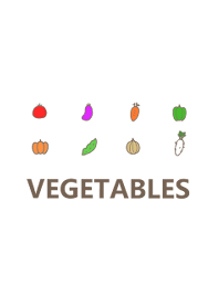 We love vegetables