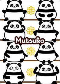 Mutsuko Round Kawaii Panda