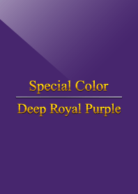 Special Color Deep Royal Purple