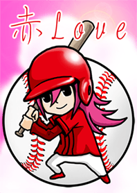 赤loveの壁紙