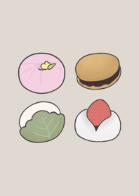Japanese dessert.