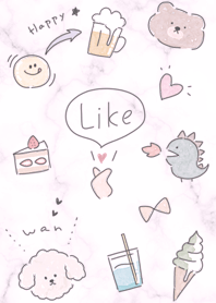 Simple illustration pinkpurple11_2