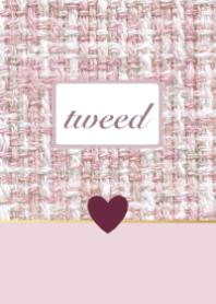 Lovely Pink Tweed