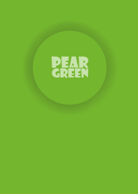 Love Pear Green Button V.2